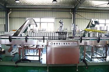 Fully Automatic Aerosol Filling and Sealing Spray Production Line 8