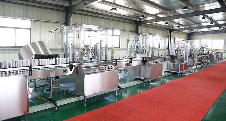 Fully Automatic Aerosol Filling and Sealing Spray Production Line 3