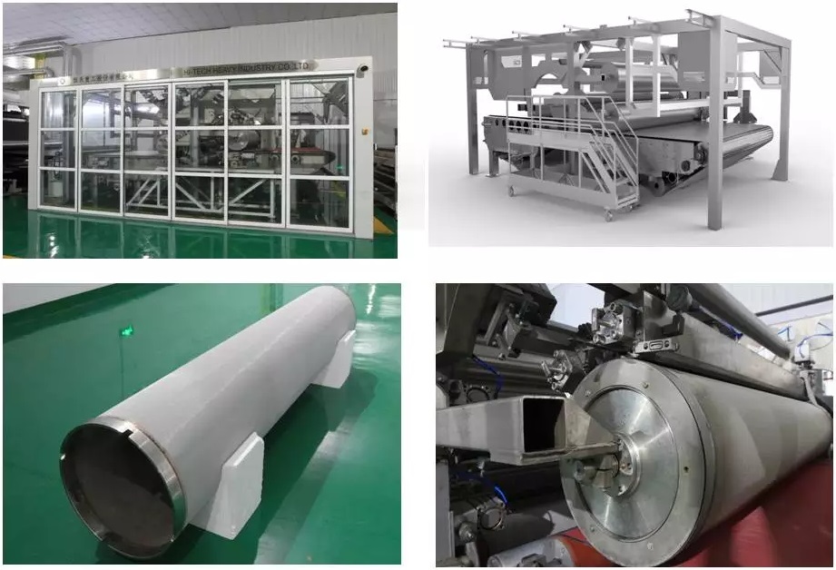 Spun lace Nonwoven Production Line for Wet Wipes and Tissue 3