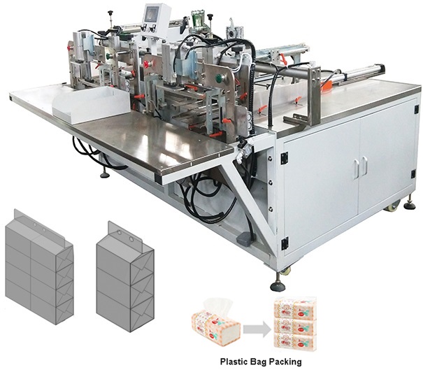 Fully Automatic Tissue Paper Folding and Packing Production Line 6