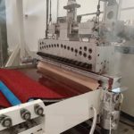 PVC Double Color Coil Floor Mat Production Line 4